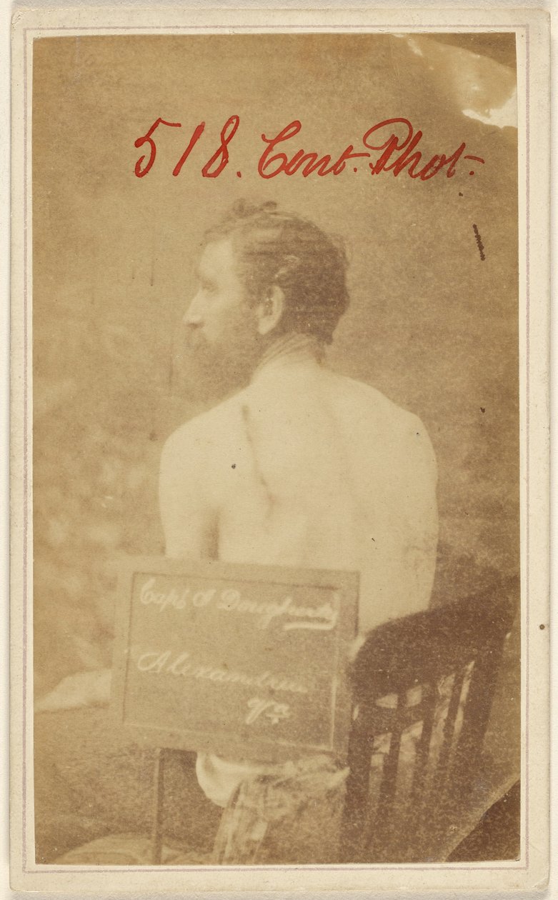[Kpt. (---illeg.) Dougherty, Alexandria, Va., ofiara wojny secesyjnej]. autorstwa Unknown artist