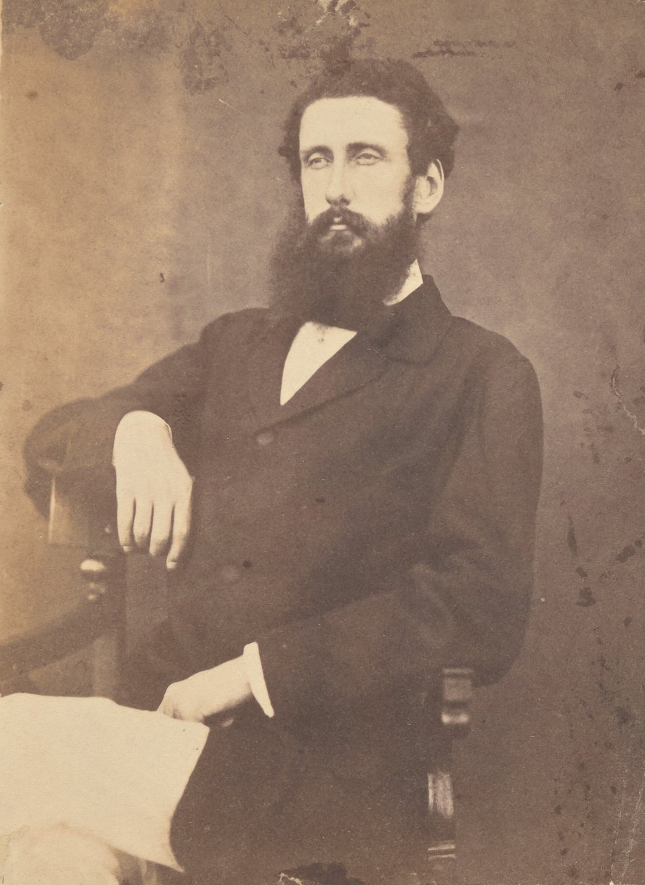 Kapitan Thompson. Komisarz Sitapur w Oudh 1870 r. autorstwa Unknown artist