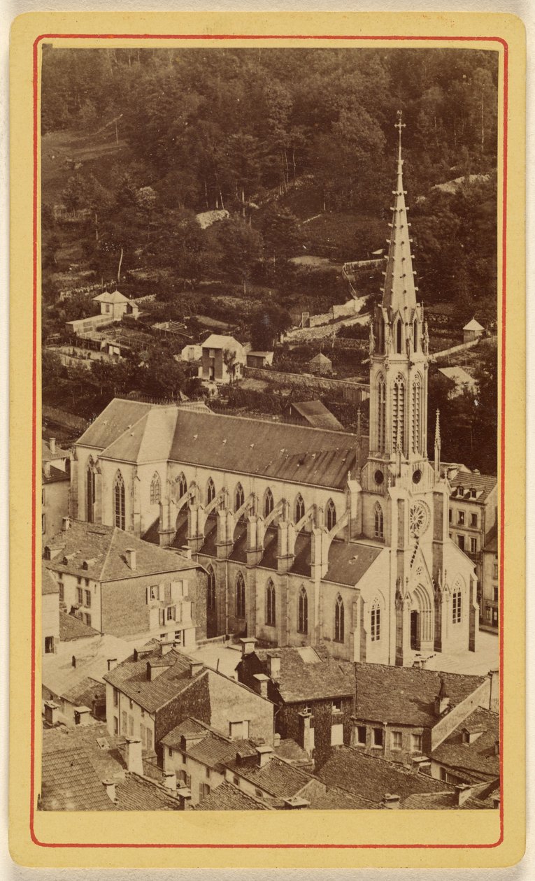 [Katedra w] Plompieres. autorstwa Unknown artist