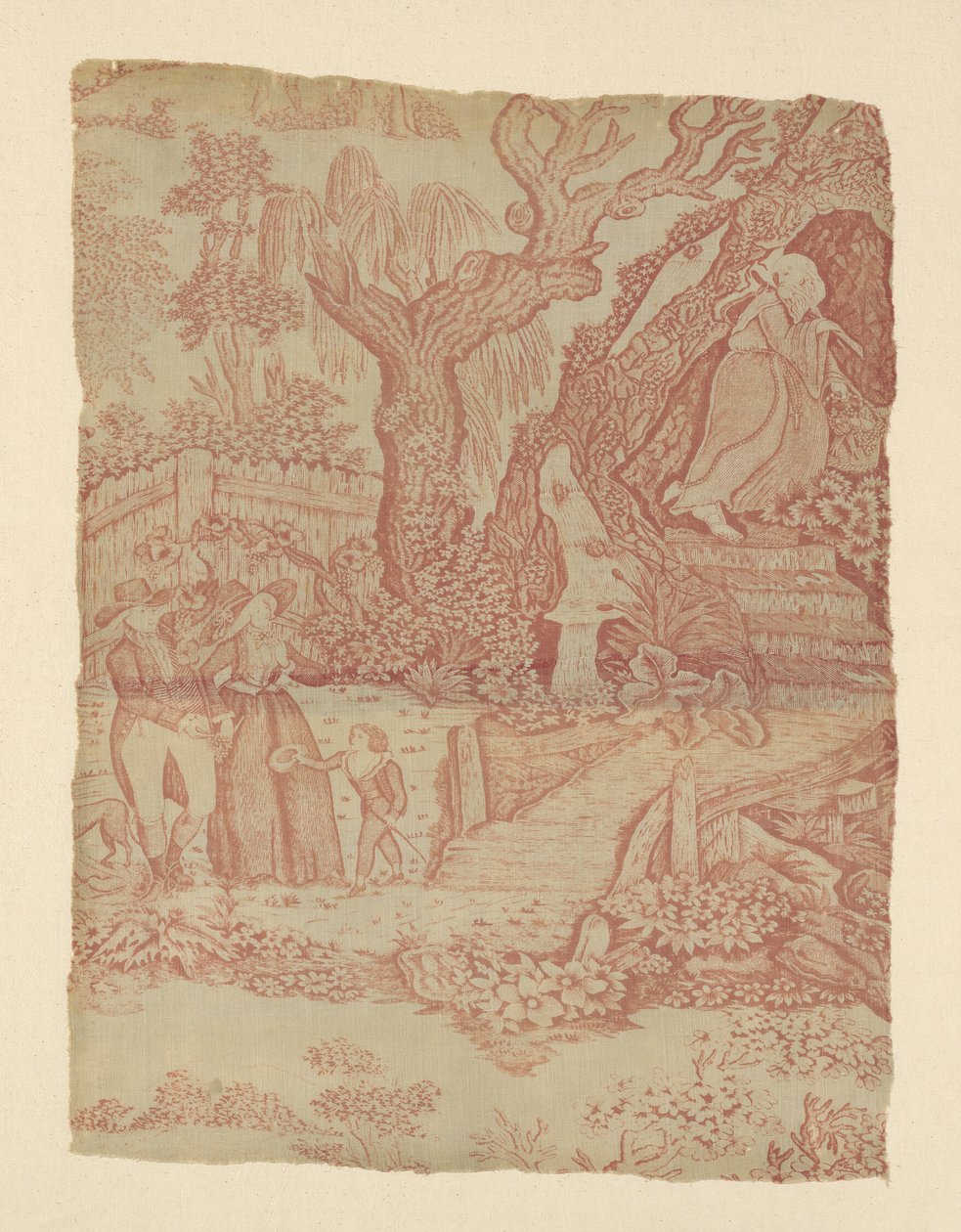 Changing Seasons (tkanina meblowa) autorstwa Unknown artist