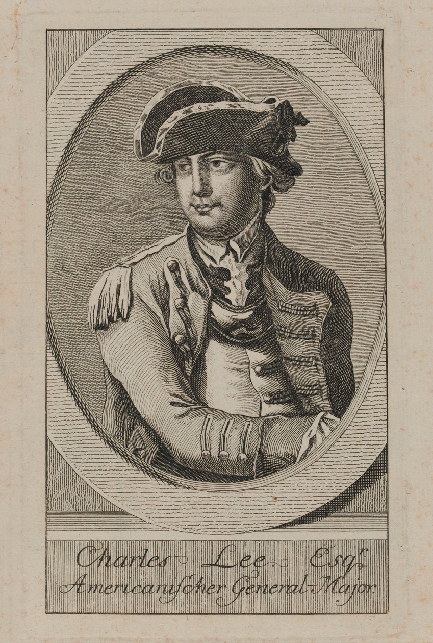 „Charles Lee Esqr. Amerykański generał-major” autorstwa Unknown artist