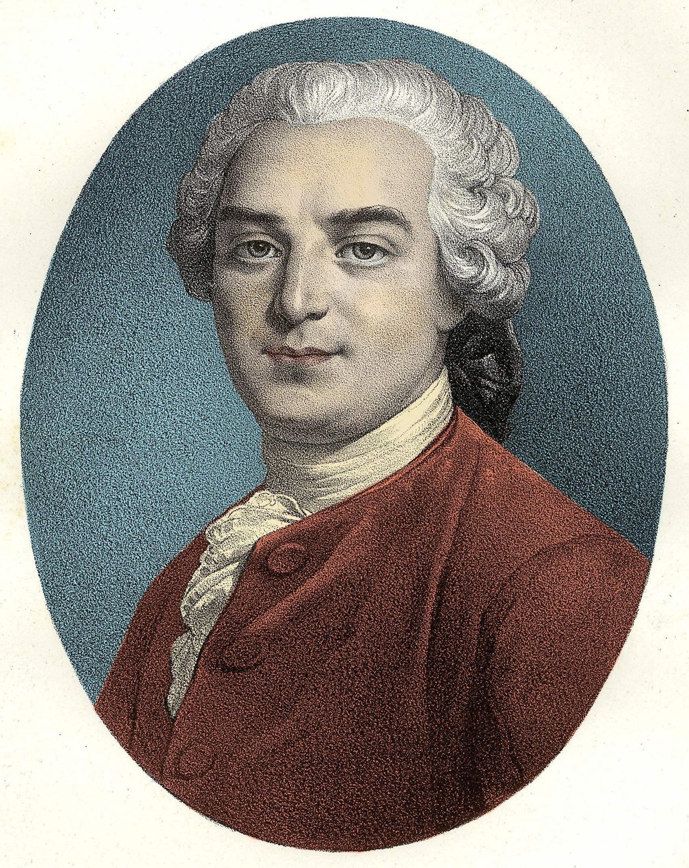 Charles Pinot Duclos (1704-1772) powieściopisarz i moralista francais autorstwa Unknown artist