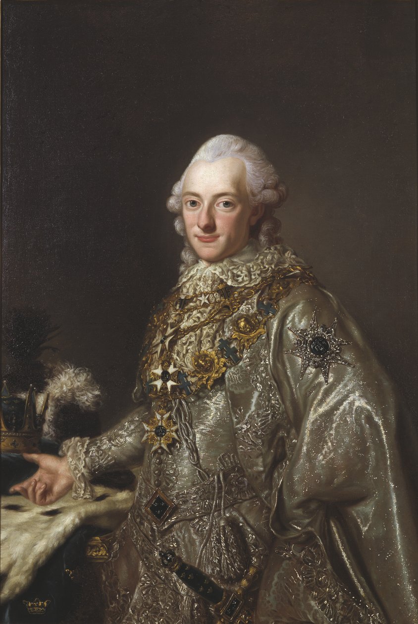 Karol XIII roi de Suede - Portret króla Szwecji Karola XIII (1748-1818), Anonim . Olej na płótnie. Wymiar : 117x78 cm. Muzeum Narodowe w Sztokholmie autorstwa Unknown artist