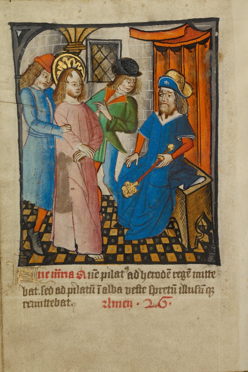 Chrystus przed Herodem autorstwa Unknown artist