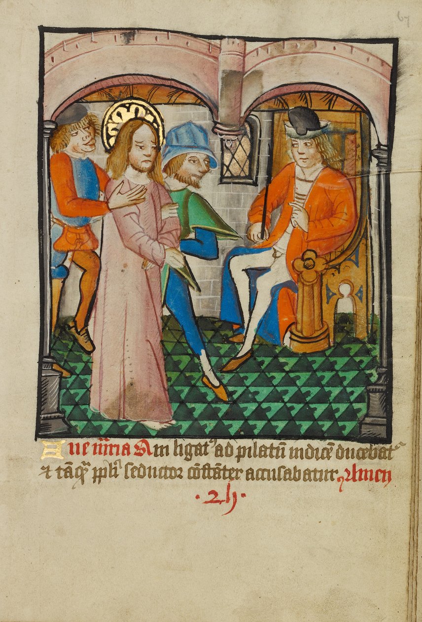 Chrystus przed Piłatem autorstwa Unknown artist