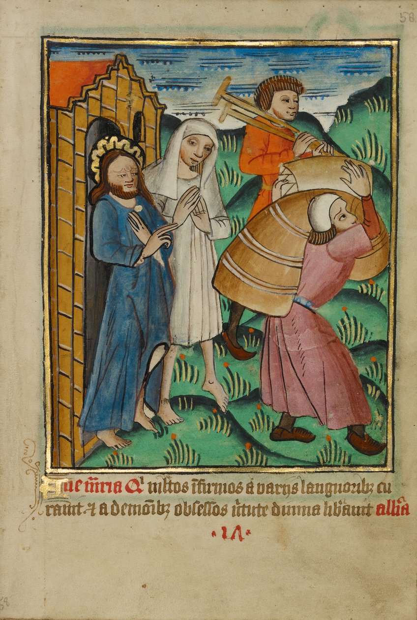 Chrystus jako uzdrowiciel autorstwa Unknown artist