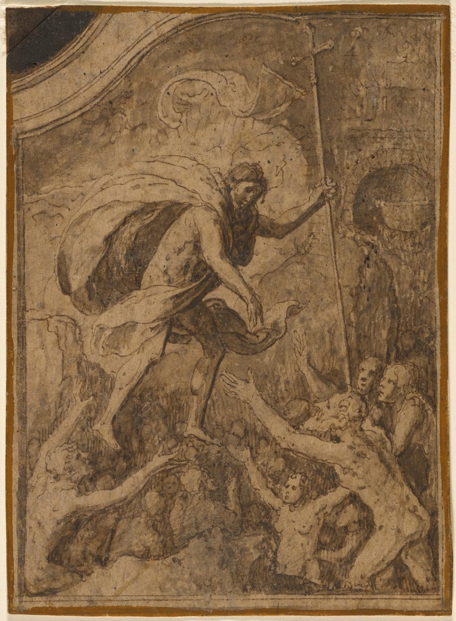 Chrystus w Limbo autorstwa Unknown artist