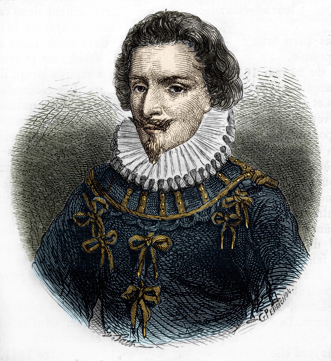 Concino Concini (1575-1617), marszałek Kotwicy, poszukiwacz przygód i włoski polityk. autorstwa Unknown artist