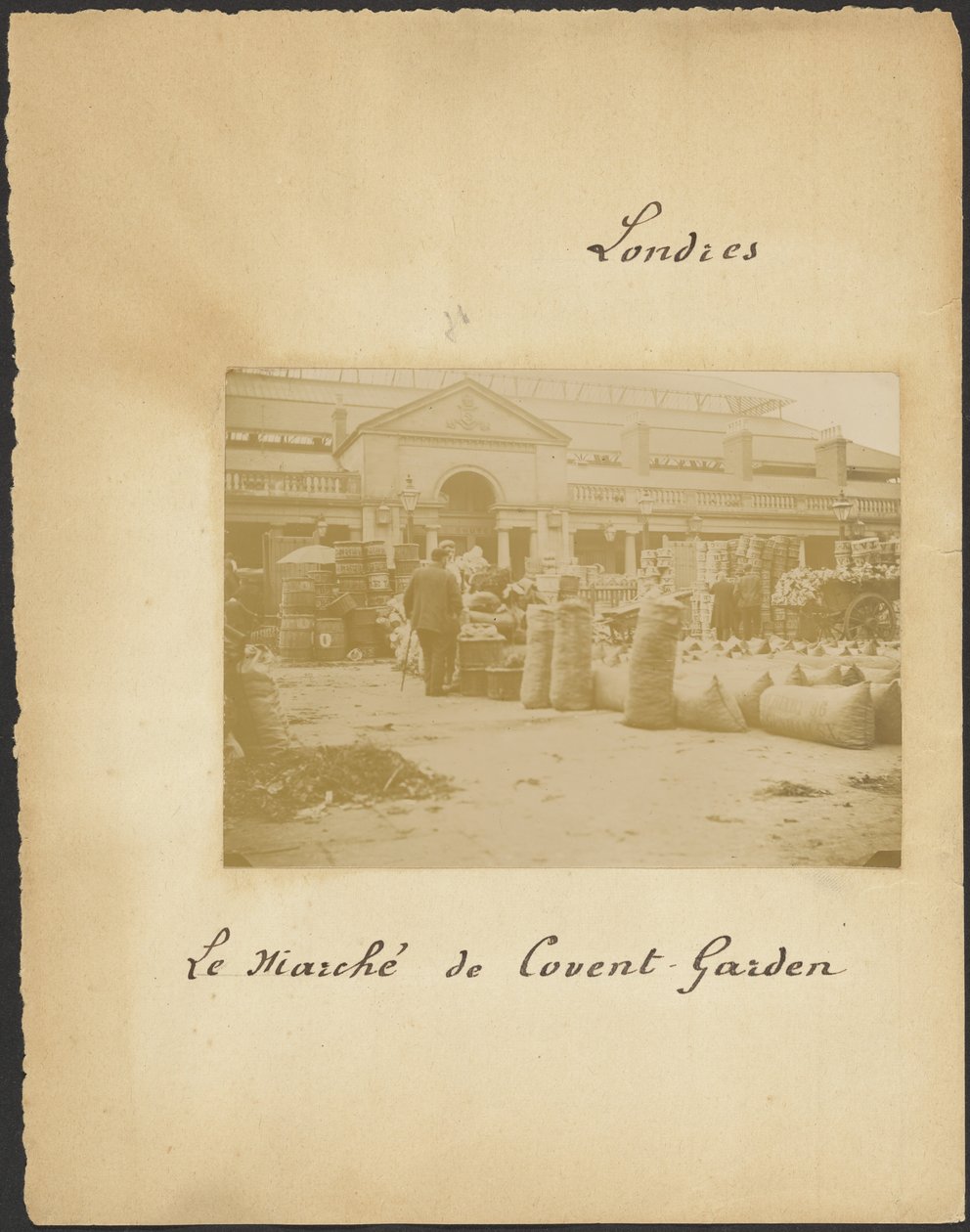 [Covent Garden Market] autorstwa Unknown artist
