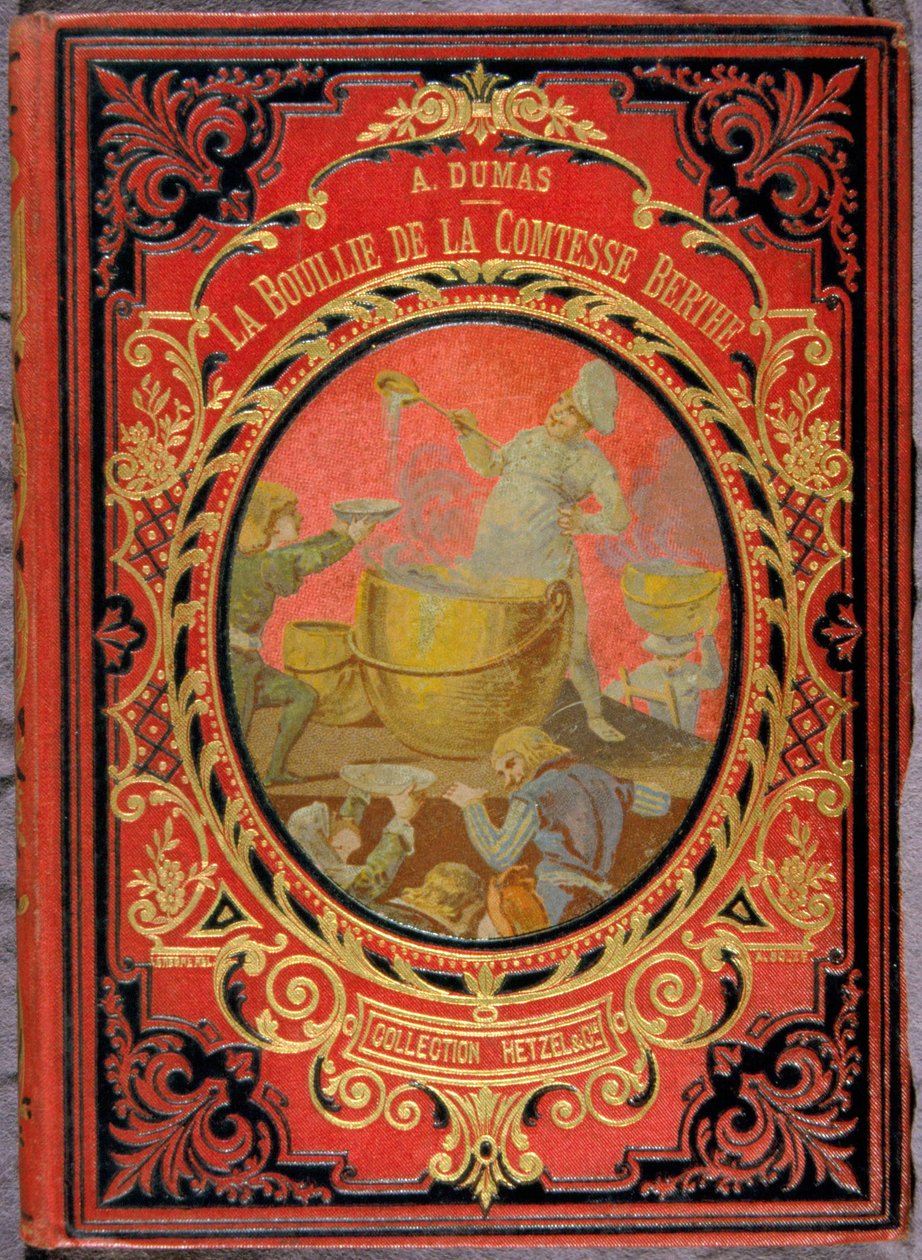 Okładka książki „La Bouille de la Comtesse Berthe” Alexandre Dumas, kolekcja Hetzel. autorstwa Unknown artist