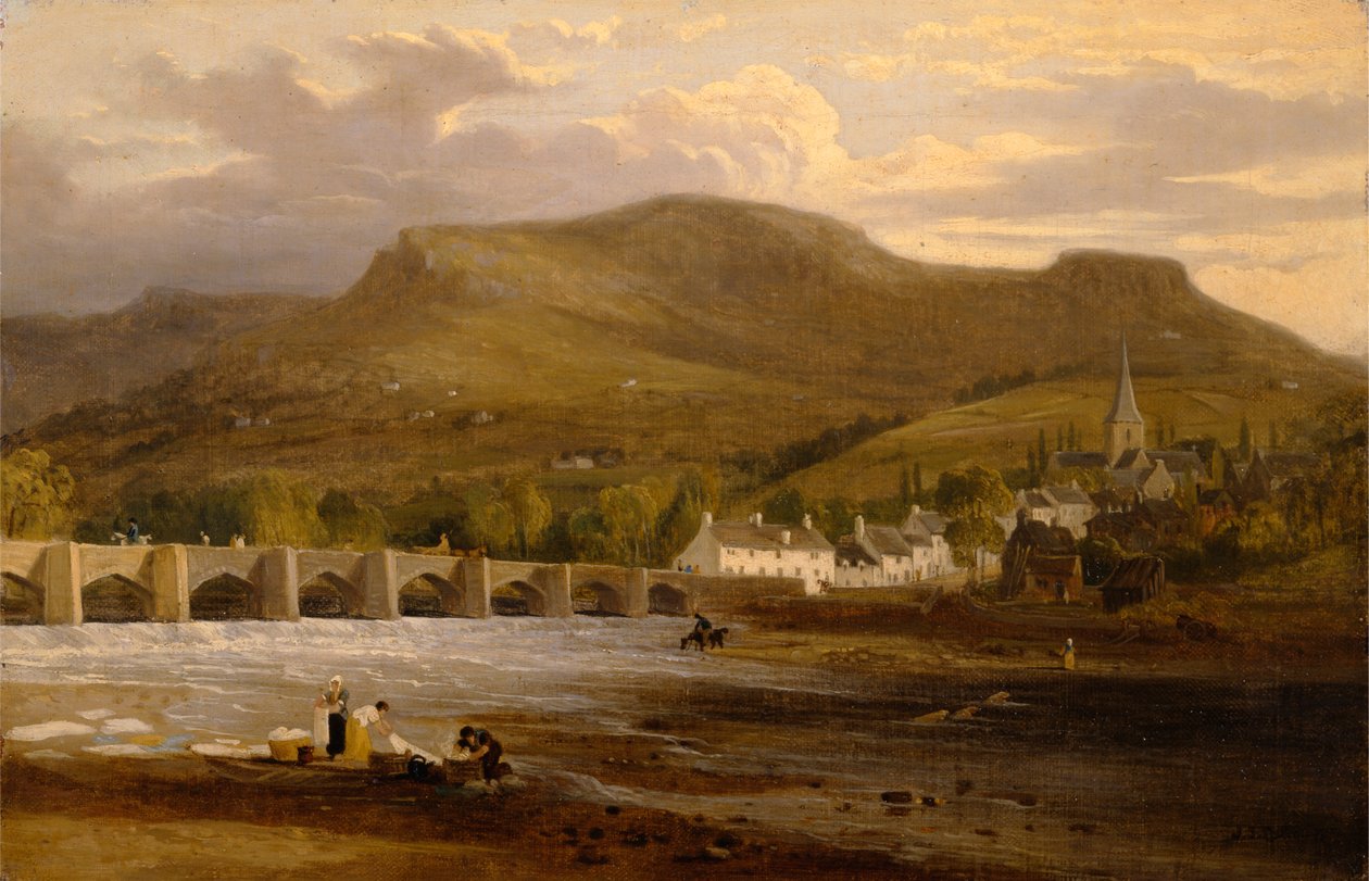 Crickhowell, Breconshire autorstwa Unknown artist