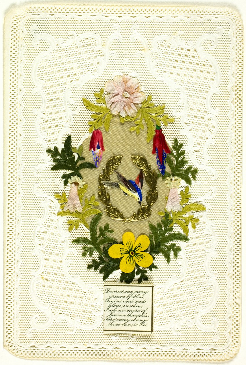 Najdroższy, Moje każde marzenie o błogości (walentynka) autorstwa Unknown artist