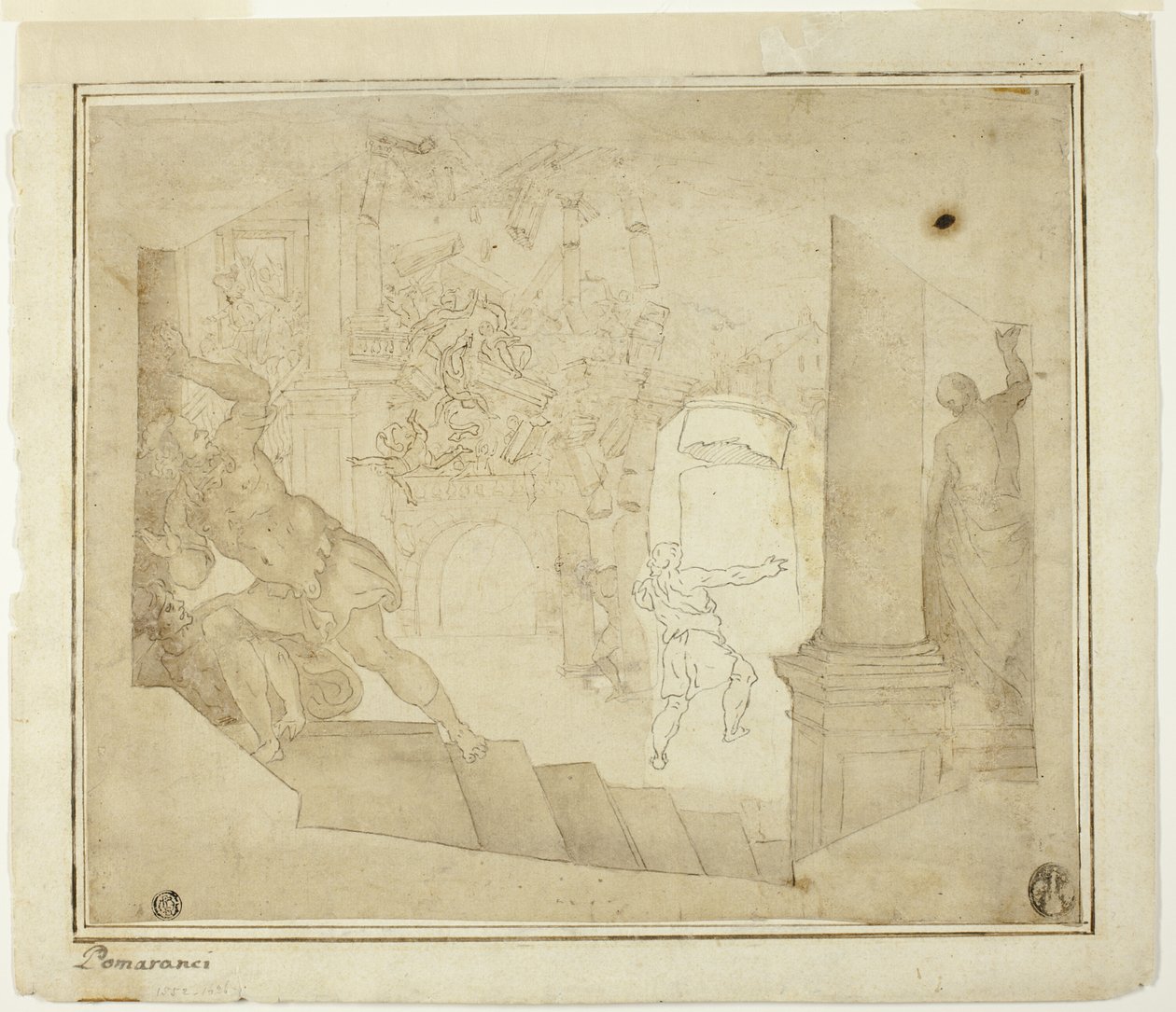 Śmierć Samsona autorstwa Unknown artist