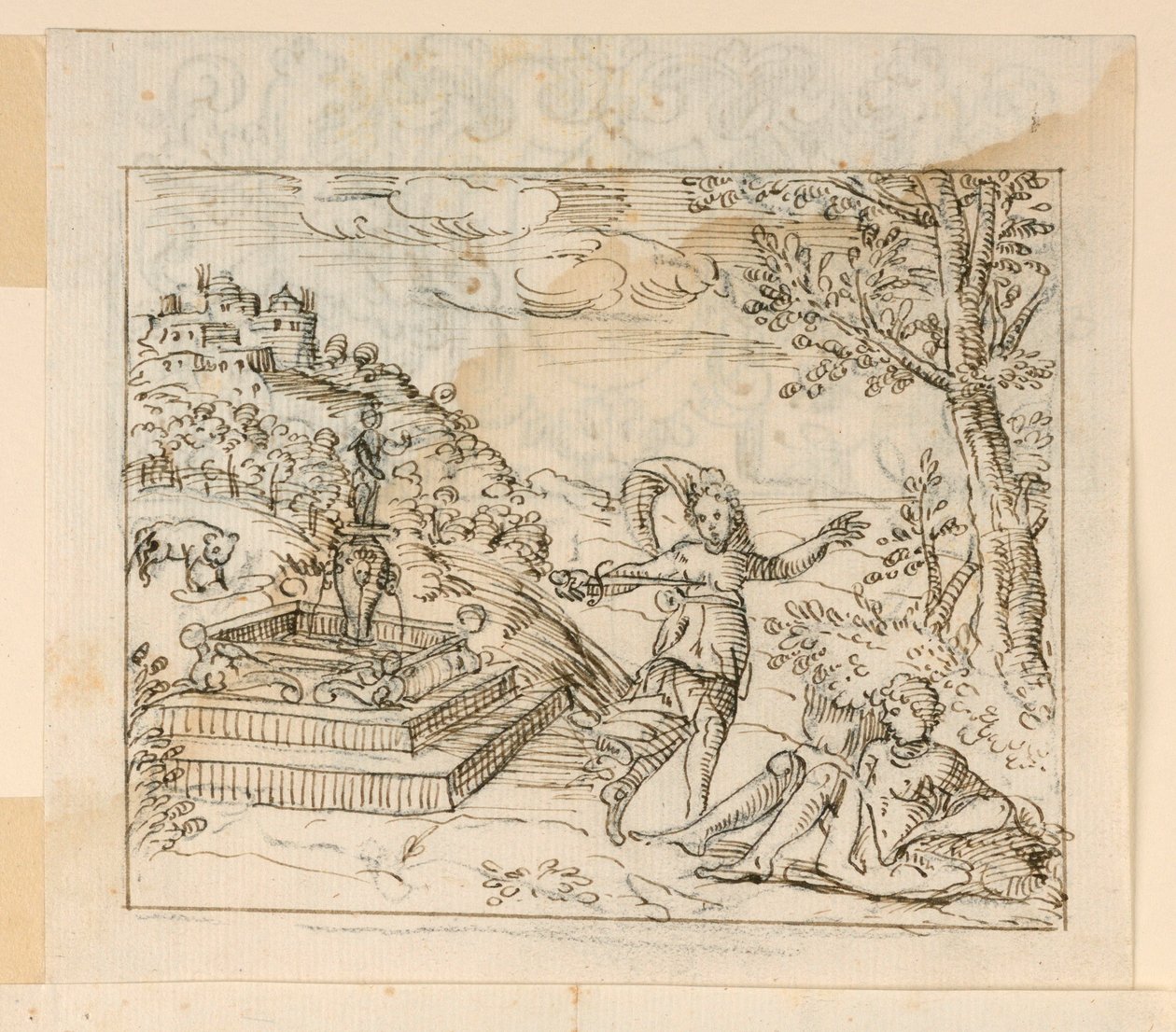 Śmierć Thisbe autorstwa Unknown artist