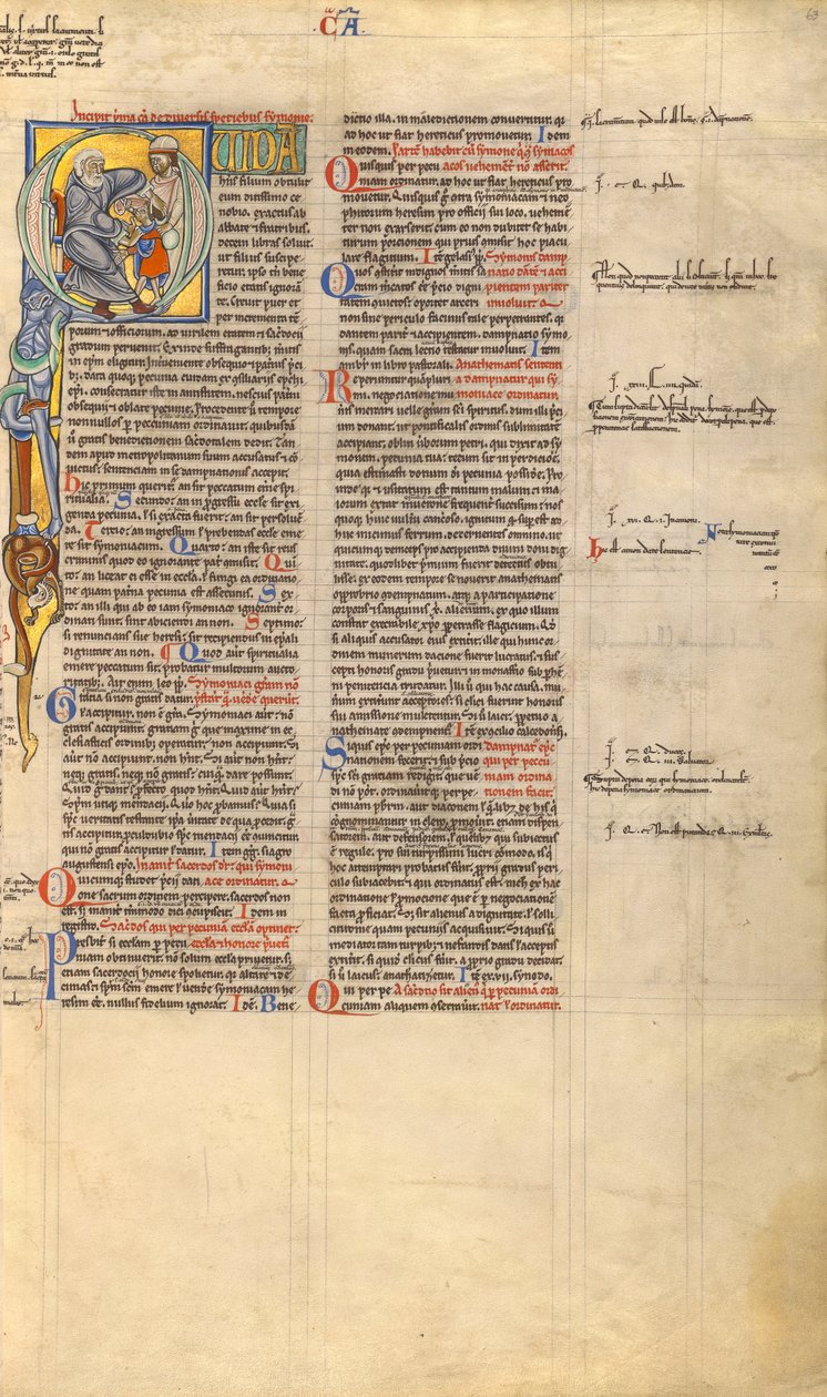 Decretum autorstwa Unknown artist