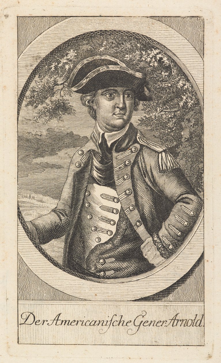 „Der Americanische General: Arnold” autorstwa Unknown artist