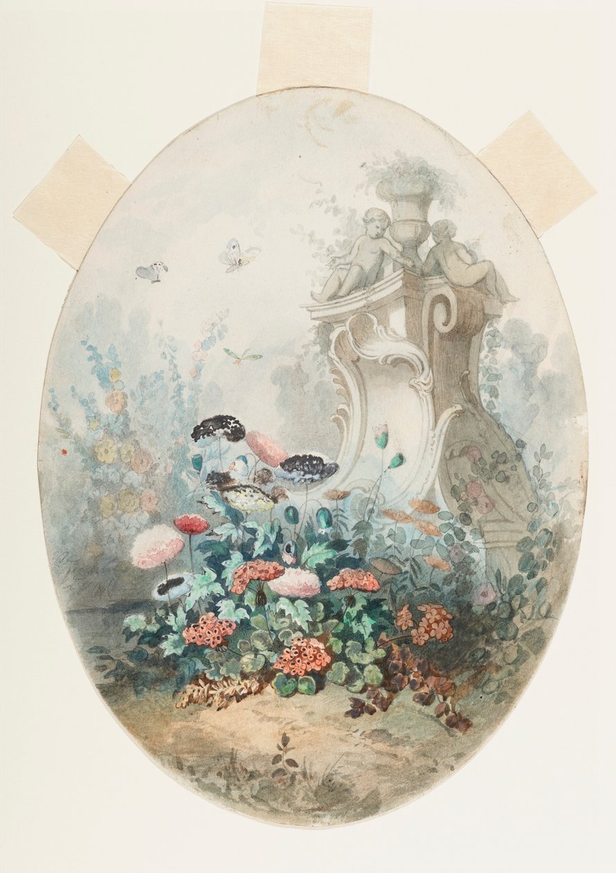 Projekt okładki na pudełko cukierków autorstwa Unknown artist