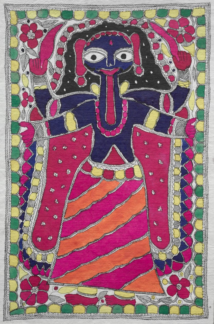 Obraz dewocyjny (postać kobieca) autorstwa Unknown artist