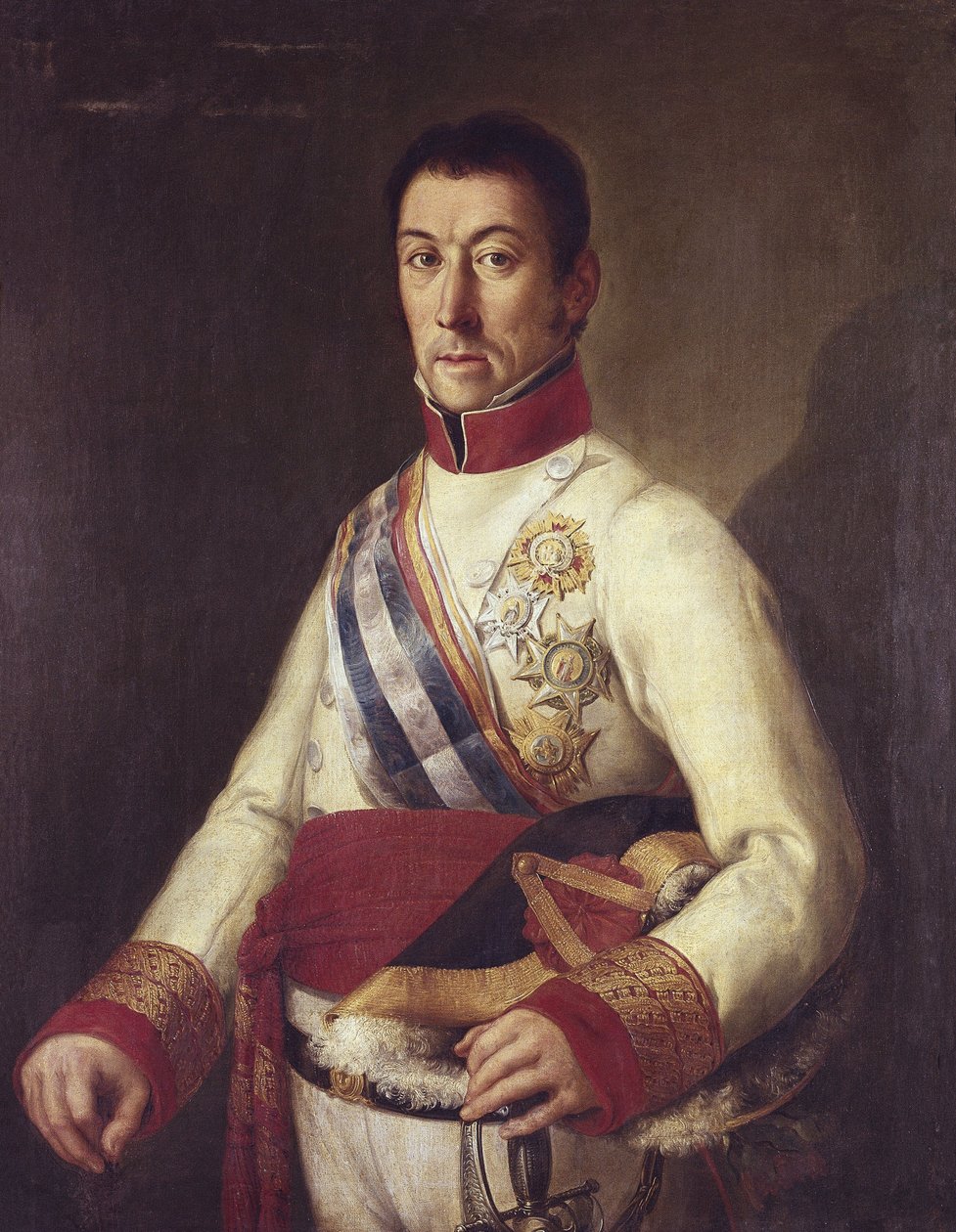ELIO, Franciszek Javier de (1767-1822). Hiszpańskie wojsko absolutystyczne, gubernator Montevideo (malarstwo) autorstwa Unknown artist