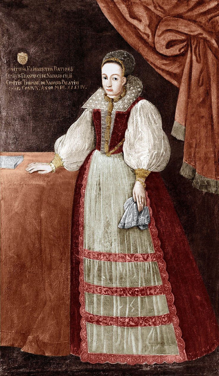 Elżbieta Batory (olej na płótnie) autorstwa Unknown artist