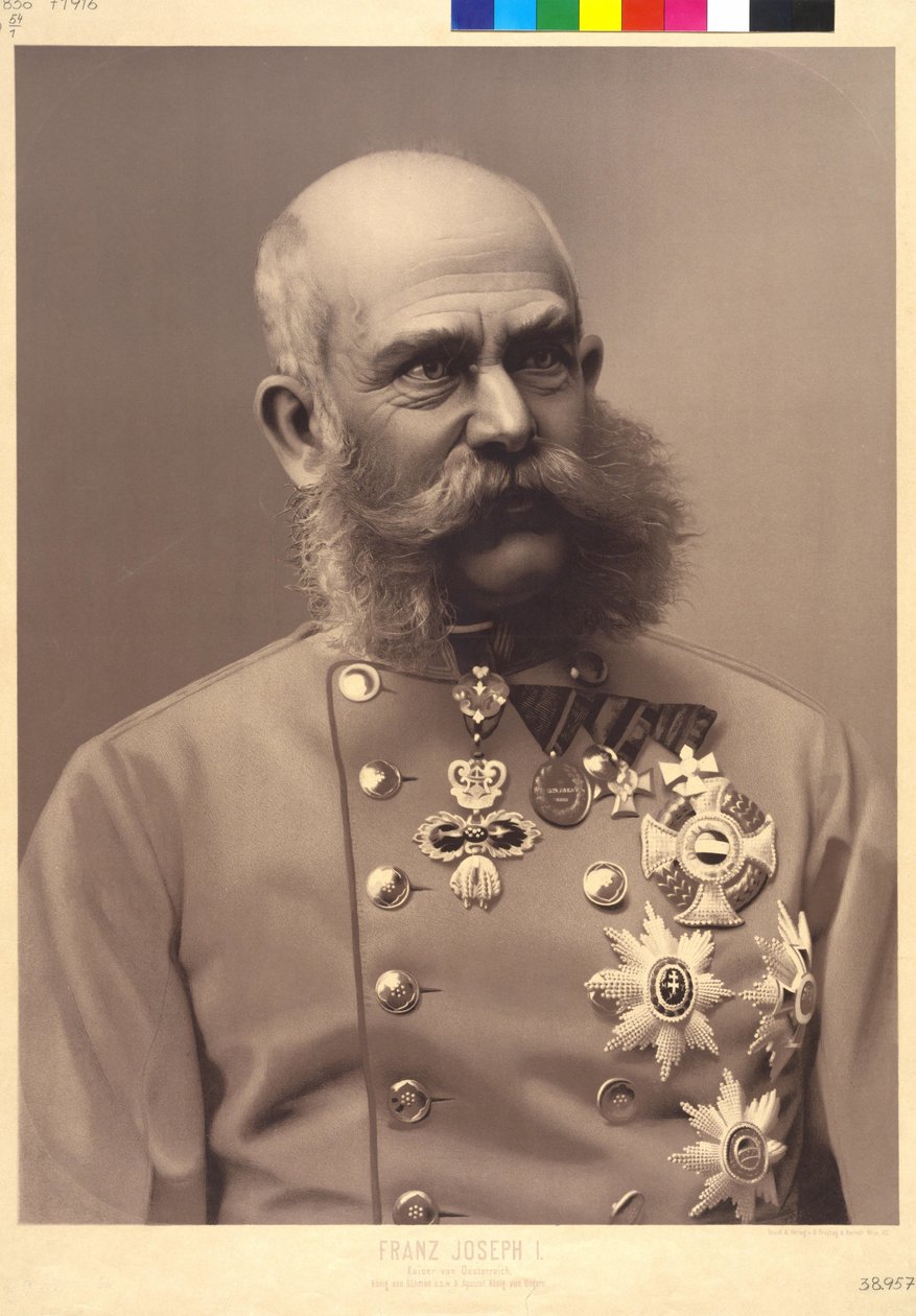 Cesarz Austrii Franciszek Józef I autorstwa Unknown artist