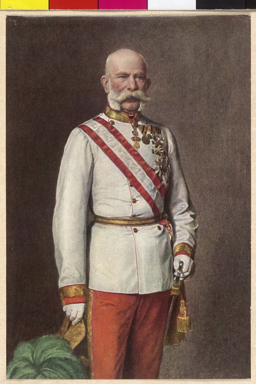 Cesarz Austrii Franciszek Józef I autorstwa Unknown artist