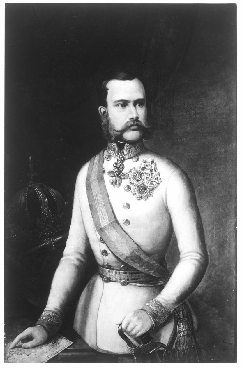 Cesarz Austrii Franciszek Józef I autorstwa Unknown artist