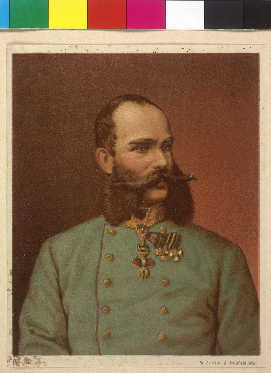 Cesarz Austrii Franciszek Józef I autorstwa Unknown artist