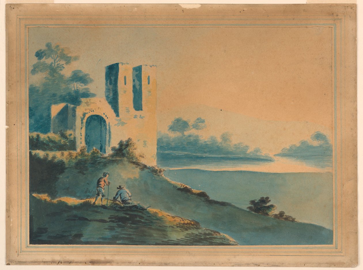 Angielski krajobraz autorstwa Unknown artist