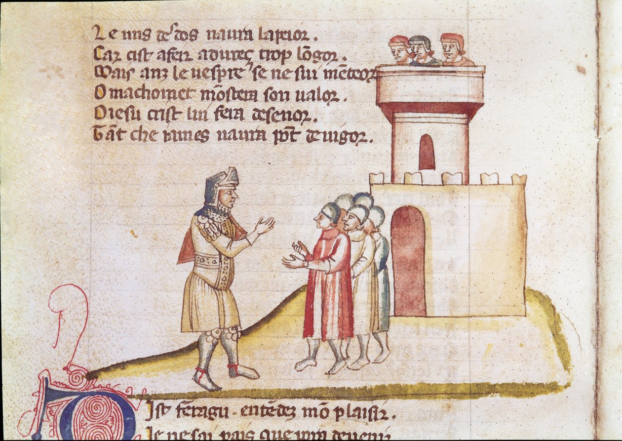 Wjazd do Hiszpanii (miniaturowy autorstwa Unknown artist