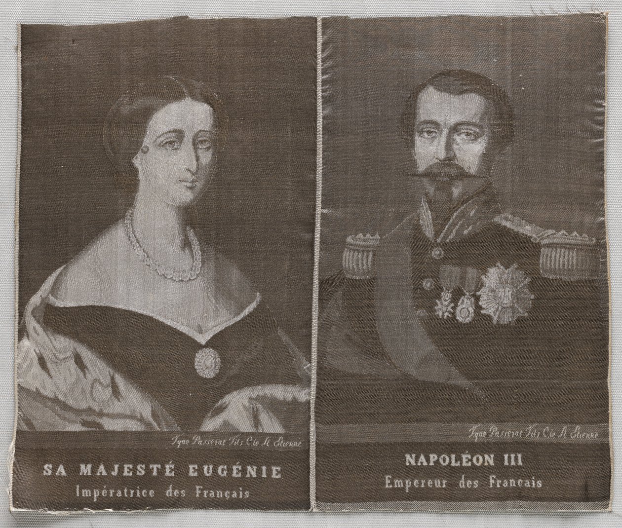 Eugenia i Napoleon autorstwa Unknown artist