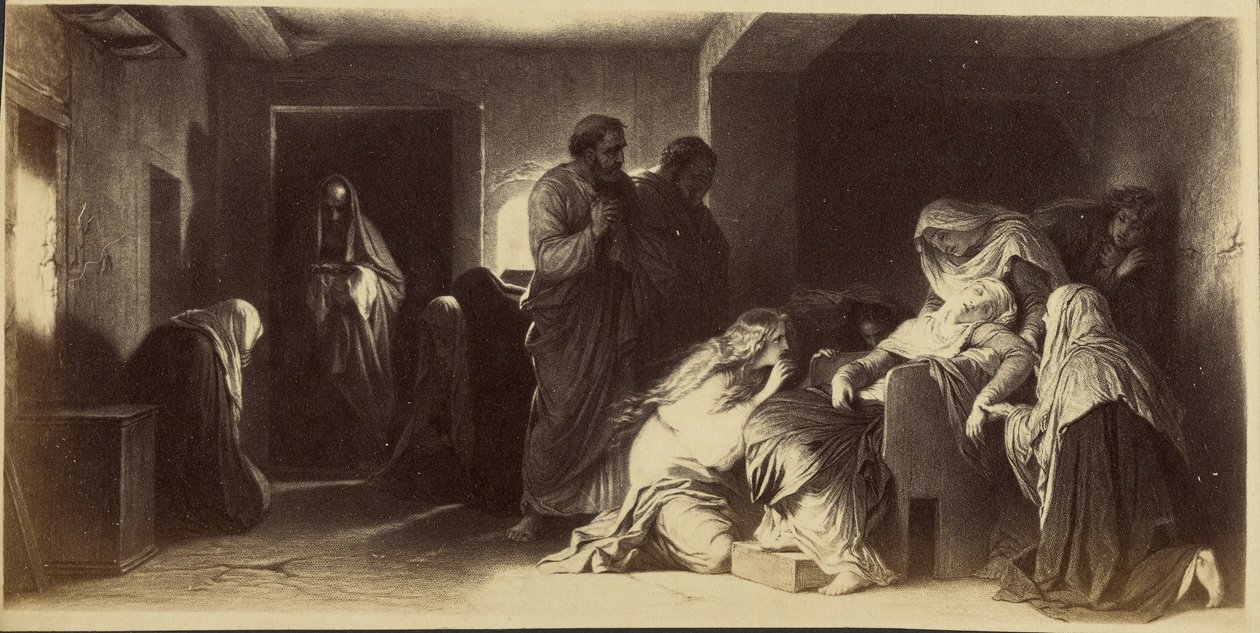 [Omdlenie dziewicy autorstwa Paula Delaroche