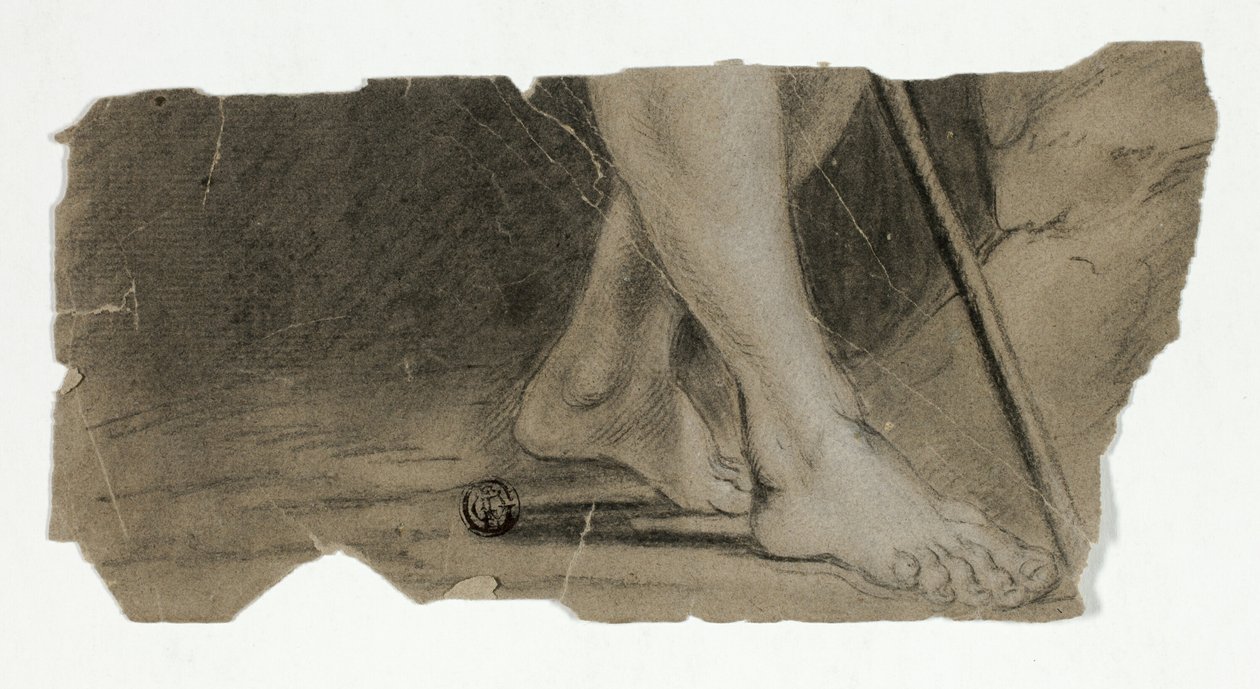 Stopy Jana Chrzciciela (fragment) autorstwa Unknown artist