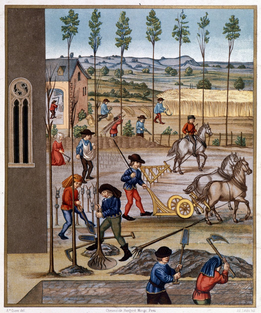 Prace terenowe - Miniatura autorstwa Unknown artist