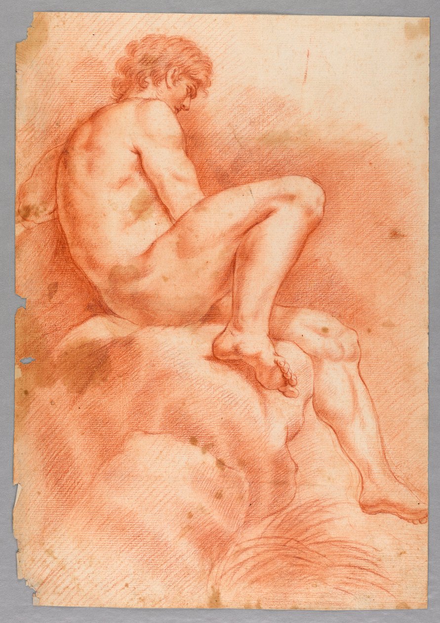 Studium figuralne autorstwa Unknown artist