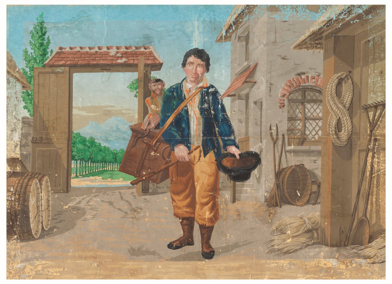 Ekran przeciwpożarowy autorstwa Unknown artist