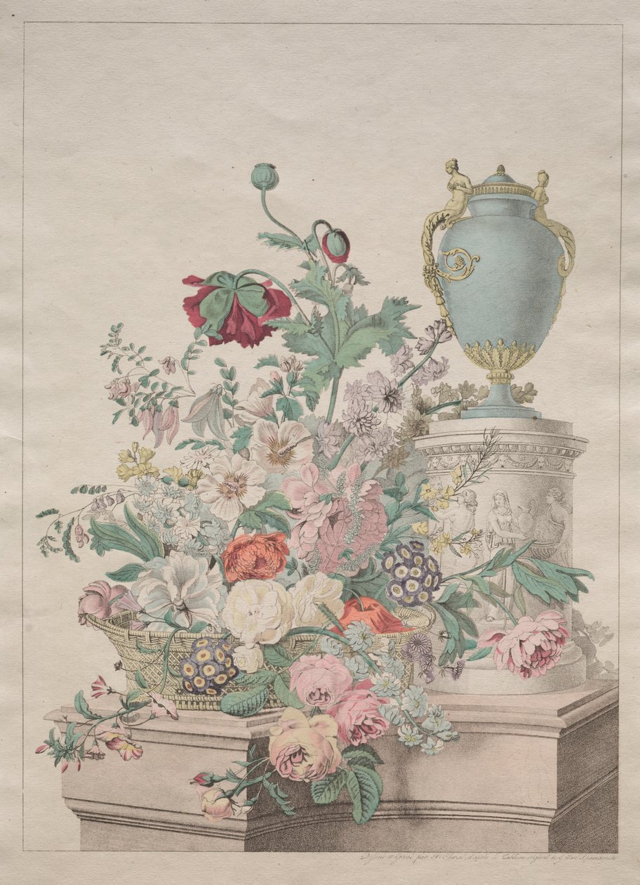 Malownicza flora czyli zbiór owoców i kwiatów autorstwa Unknown artist