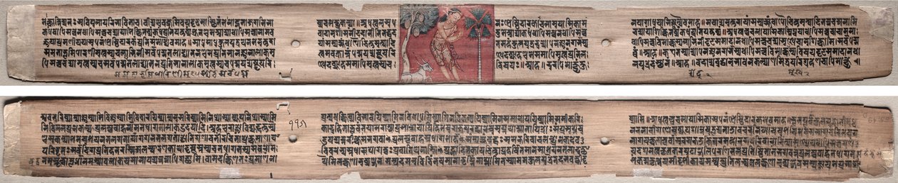 Folio 115, z Gandavyuha-sutry (Pismo Najwyższego Szyku) autorstwa Unknown artist