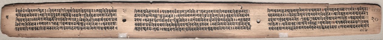 Folio 20 (verso), z Gandavyuha-sutry (Pismo Najwyższego Szyku) autorstwa Unknown artist