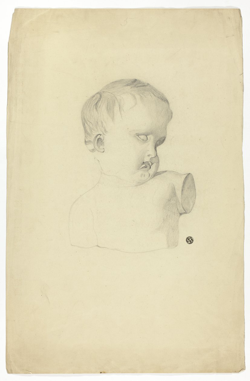 Fragment popiersia dziecka autorstwa Unknown artist