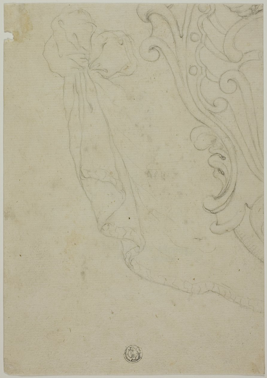 Fragment ozdoby zwoju autorstwa Unknown artist