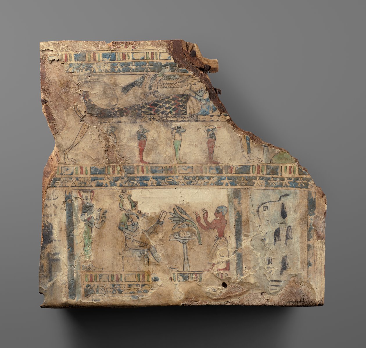 Fragment wieka trumny autorstwa Unknown artist