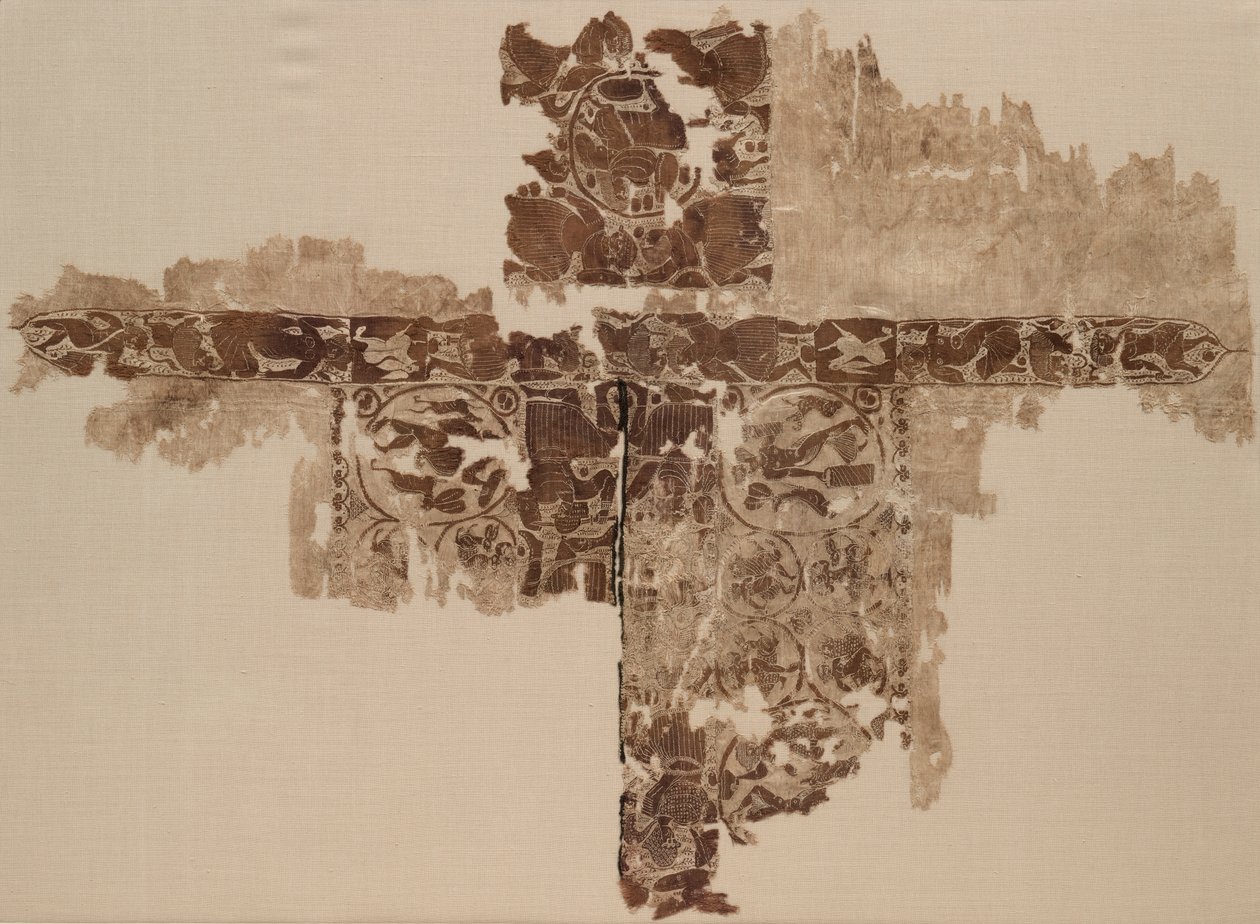 Fragment tuniki autorstwa Unknown artist