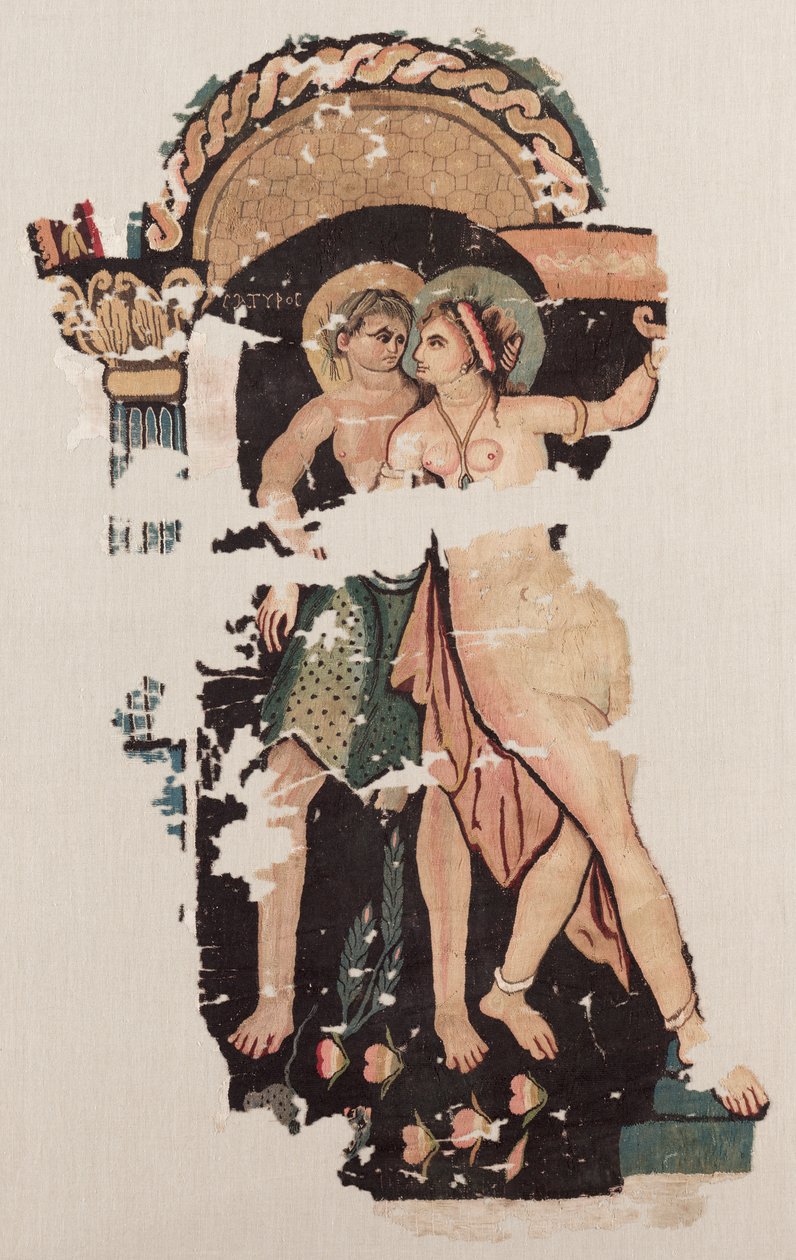 Fragment z Satyrem i Maenad autorstwa Unknown artist