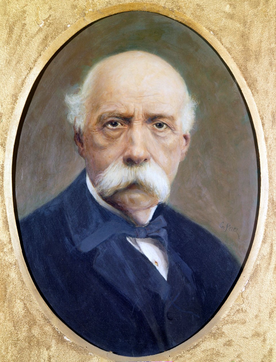 Francesco Crispi (1819 - 1901), włoski polityk. Obraz G. Pereza. Musee du Risorgimento w Rzymie. autorstwa Unknown artist