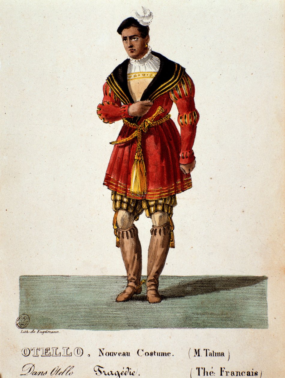 Francois Joseph Talma w Otello autorstwa Jean-Francois Duke autorstwa Unknown artist