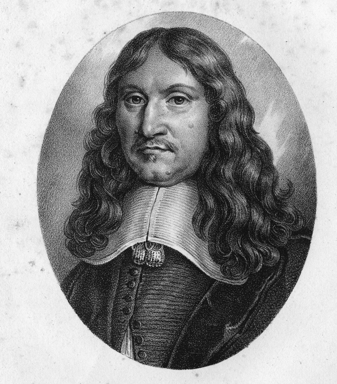 François Eudes de Mézeray Francuski historyk (1610-1683). autorstwa Unknown artist