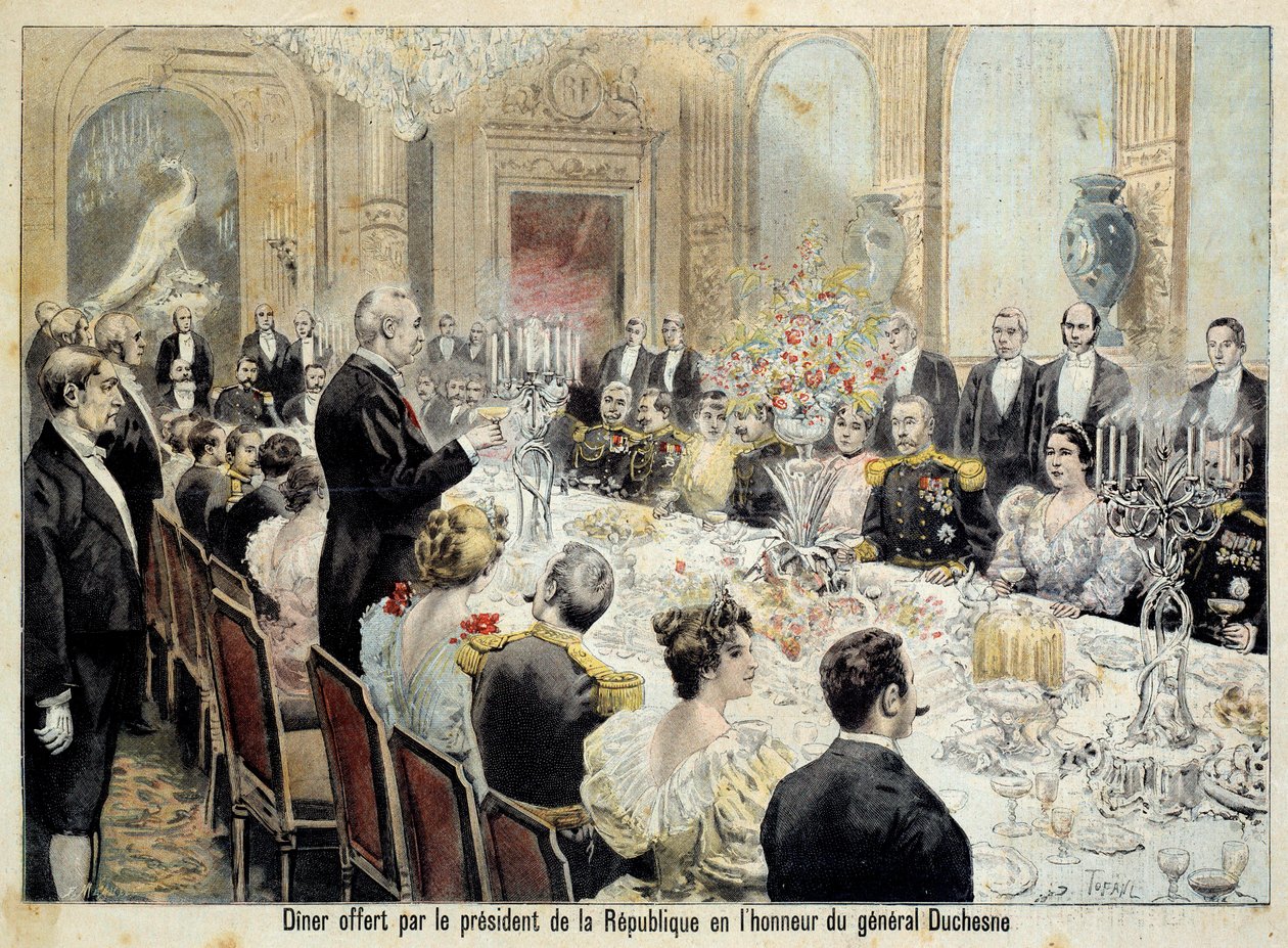 Prezydent Francji Felix Faure autorstwa Unknown artist