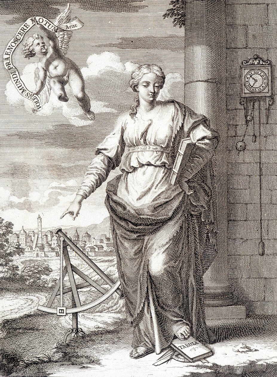 Frontyspicjum „” Efemerydy lata 1775-1786””, autorstwa Eusachio Zanotto autorstwa Unknown artist
