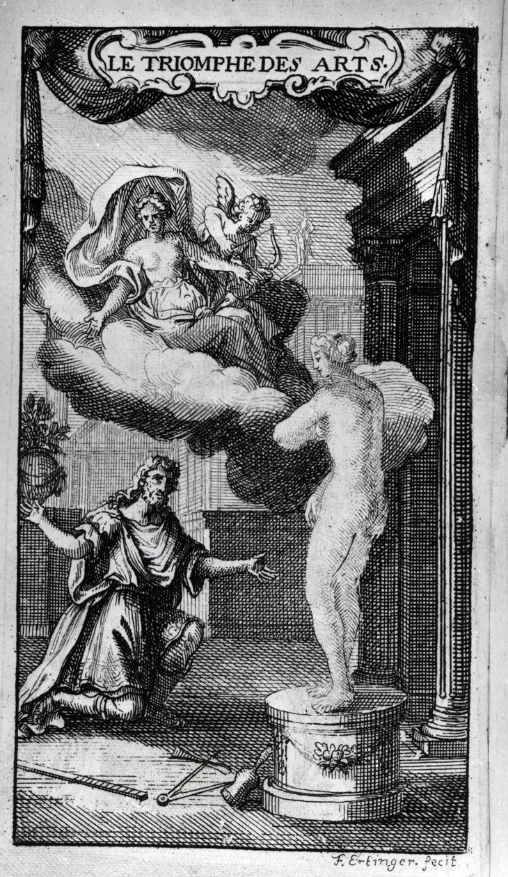 Frontyspis libretta „Le Triomphe des Arts” Antoine